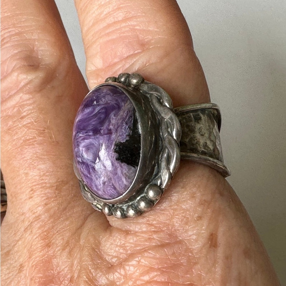 Charoite Ring - image 6
